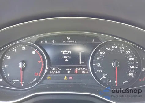 2019 Audi A4 40 Titanium Premium from USA, damaged, VIN WAUGMAF43KA109310